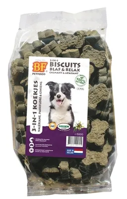 Productafbeelding van Bf Petfood 3-in-1 Hondenkoekjes: Blaf & Relax