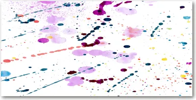 Produktbild von Tulup® Glas-Bild - 100x50 -Wandkunst - Wandbild hinter gehärtetem Sicherheitsglas  - Kunst: modern & klassisch - Abstrakte Flecken - Mehrfarbig