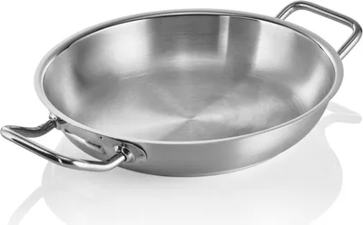 Produktbild von Pfanne mit 2 Griffen Cookware 21, Ø 28 cm, Höhe 5,5 cm, Chromnickelstahl 18/10