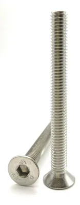 Produktbild von Maschinenschrauben M6 x 60 mm - Edelstahl A2, 50 Stück