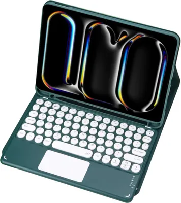 Obrázok produktu pre puzdro s Bluetooth klávesnicou a touchpadom pre iPad Pro 11 Gen5 (zelené)