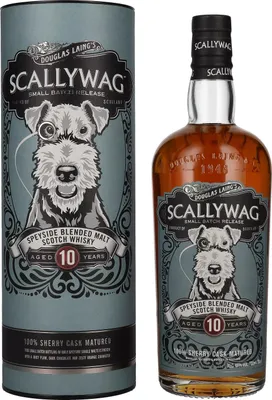 Image de Douglas Laing SCALLYWAG 10 Years Old Speyside Blended Malt 46% Vol. 0,7l en boîte cadeau