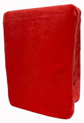 Image de Draps-housse rouges, tailles 90x200 et 100x200