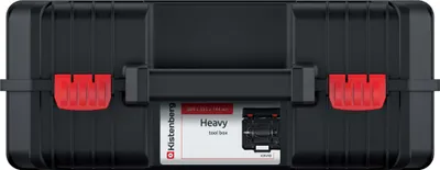 Produktbild von Werkzeugkoffer HARDY II 38,4 x 33,5 x 14,4 cm schwarz-rot