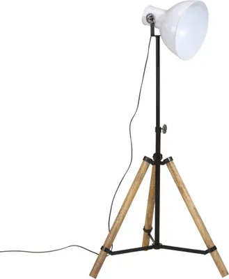 Produktbild von vidaXL Stehleuchte 25 W Weiß 75x75x90-150 cm E27