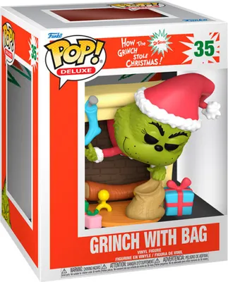 Immagine prodotto di Funko Pop! Deluxe Grinch z Workiem - Figurka Winylowa Oficjalny Produkt