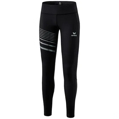 Produktbild von Erima Running Race Line 2.0 Laufhose lang Lauftight Damen schwarz weiß Gr 32