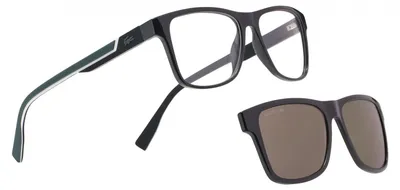 Produktbild von Lacoste L2707 CLIP Black 55/16/0 Herren Sonnenbrillen