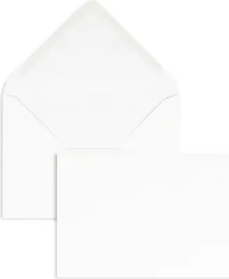 Produktbild von Briefumschläge C6 100g/qm gummiert VE=100 Stück weiß