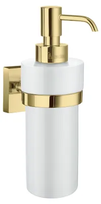 Immagine prodotto di Smedbo HOUSE - Dispenser per sapone in ottone lucido con rivestimento in porcellana, modello RV369P