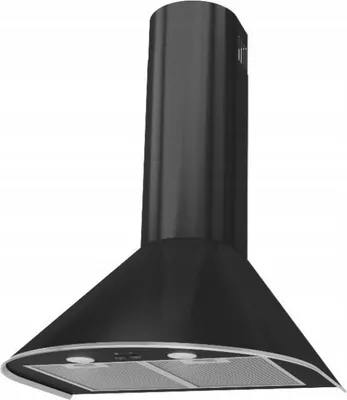 Obrázok produktu pre Nástenný odsávač pár 60 cm, čierny, tichý, výkonný s MIX + FILTER