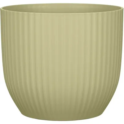 Image de Pot de fleurs Scheurich en plastique, Ø 23,8 x 20,5 cm, vert tendre