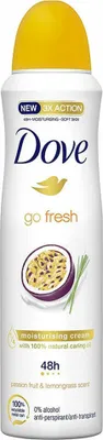 Image de DOVE Go Fresh Déodorant au fruit de la passion et à la citronnelle 200ML