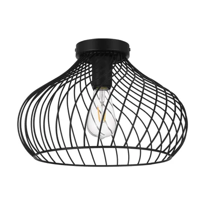 Produktbild von EGLO Staverton, 1 Glühbirne(n), E27, IP20, Schwarz