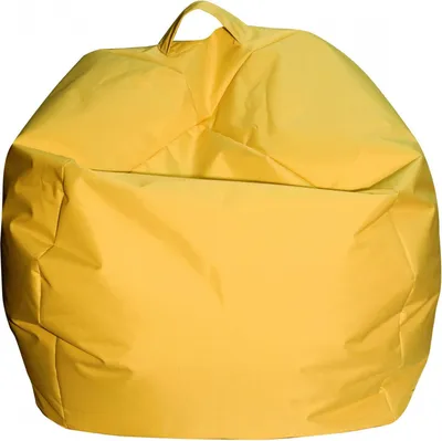 Produktbild von Pouf Ascia, Mehrzwecksessel, Sitzsack, Hockerhocker,  Italy, 65x65 h50 cm, Gelb