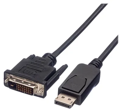 Zdjęcie produktu dla VALUE 11.99.5615, 2 m, DisplayPort, DVI-D, Męska, Męska, Prosty