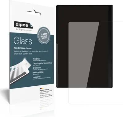 Produktbild von 2x Schutzfolie für Lenovo Yoga Tab 11 - Anti-Shock 9H Folie dipos Glass Kunststoffglas