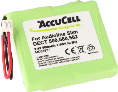 Produktbild von Akku passend für MEDION MD81877, Audioline Slim 500, S63006