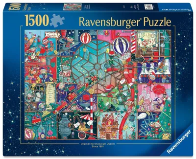 Produktbild von Erwachsenenpuzzle 1500 Teile - Die Elfenfabrik