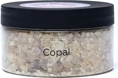 Image de Set d'encens Résine d'encens Copal -- 80 g + savon d'Alep au charbon biologique