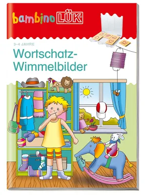 Zdjęcie produktu dla LÜK Wortschatz-Wimmelbilder, Edukacyjny, Niemiecki, 24 stron(y)
