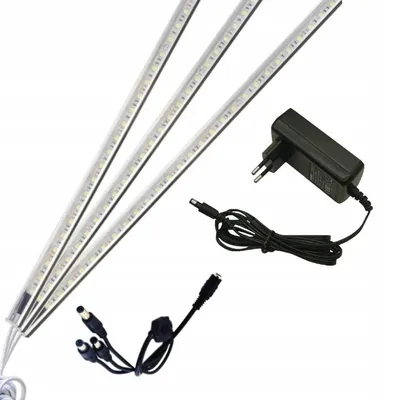 Obrázek produktu pro Media-Comp LED lišta 3x50cm osvětlení skříně vitríny