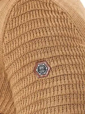 Produktbild von Red Bridge Herren Strickjacke Cardigan mit Stehkragen Basic Luxury