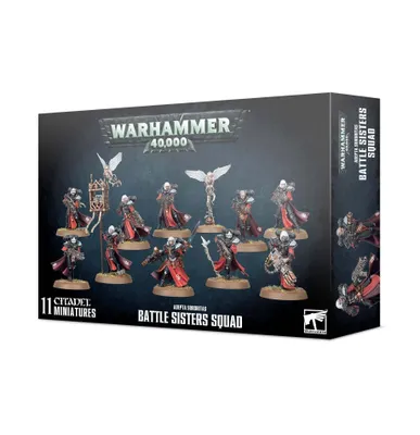 Image de Warhammer 40,000 : Adepta Sororitas : Escouade des Sœurs de Bataille (52-20)