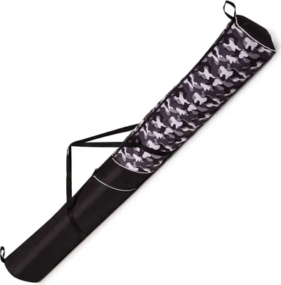 Produktbild von Skitasche, 170 cm, Tarnfarbe, Moro, Skisack für 1 Paar Ski, Lang Ski Bag, robust und wasserdicht [053]