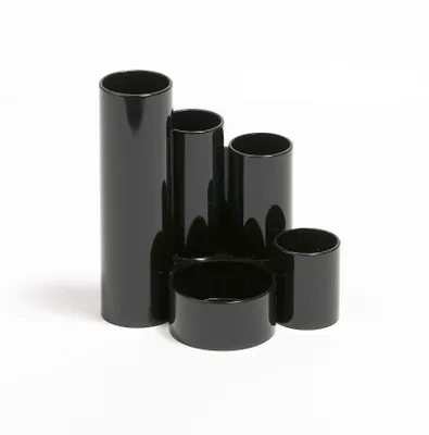 Produktbild von Alco Schreibtischbutler 5 Fächer Kunststoff schwarz