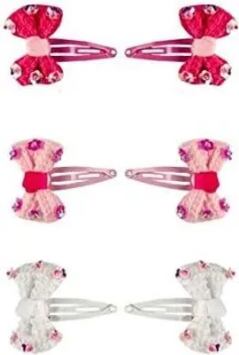 Image de Barrettes pour filles avec noeud & paillettes