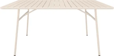 Produktbild von Gartentisch, Länge 160 cm, aus Metall – Beige – MIRMANDE der Marke MYLIA