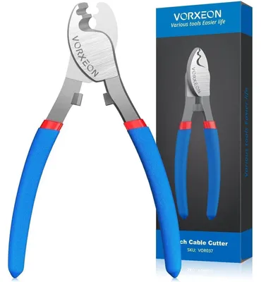 Productafbeelding van Kabelschaar 152 mm, aluminium, koper, 25 mm², 6 inch, blauw