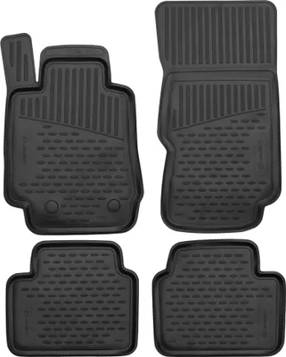 Immagine prodotto di ELEMENT Tappetini auto 3D in gomma su misura per Alfa Romeo Giulia, dal 2016 | 4 pz