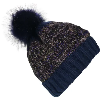 Produktbild von Dehnbare Outdoor Mütze mit Bommel und Futter, Einheitsgröße, in 6 Farben