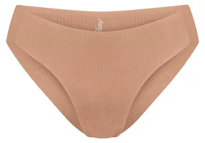 Obrázok produktu pre Sloggi dámske tangá modrej farby, kolekcia ZERO Feel Pure, farba: nostalgická hnedá, veľkosť XXL