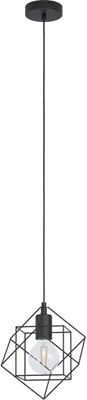 Immagine prodotto di Eglo 43358 STRAITON E27 lampada a sospensione 240x205mm nero