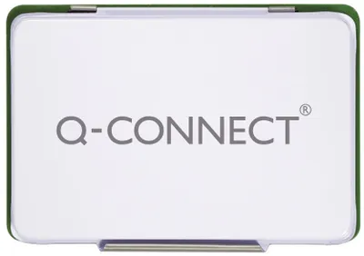Obrázok produktu pre Q-Connect® KF16314 Pečiatková poduška 9 x 5,5 cm zelená