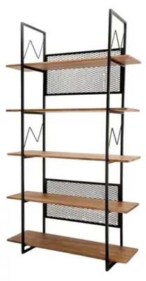 Immagine prodotto di Scaffale Scaffale Scaffale in piedi Legno + metallo Con 5 ripiani