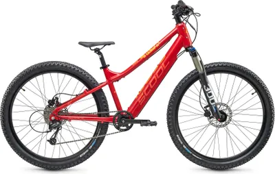 Produktbild von S'COOL e-troX race 26 Zoll 9-Gang Alivio Red/Orange | Kinderfahrrad | Jugendfahrrad | 26 Zoll | Mountainbike | Kinder E-Bike | Elektrofahrrad | 9 Gang