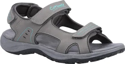 Produktbild von Cotswold - Damen Sandalen "Freshford" FS9800 (40 EU) (Grau/Türkis)
