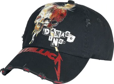 Produktbild von Metallica Cap Uni Distressed schwarz Standard