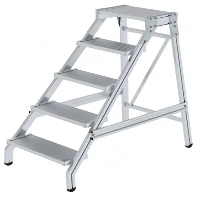 Zdjęcie produktu dla Aluminiowy stopień montażowy 5 kroków 50175