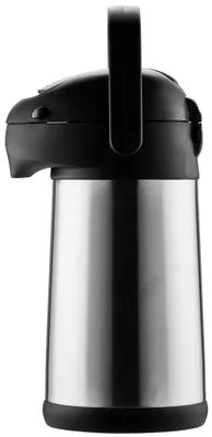 Thermoskanne 2,5 l Edelstahl mit Pumpsystem und Schraubverschluss
