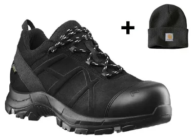 Produktbild von Sicherheitsschuh BE Safety 53 low Gr.10,5 (45,5) schwarz Leder S3 HRO