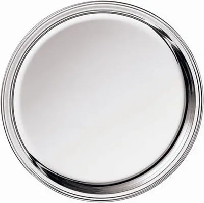 Produktbild von Wilkens Edles AMBASSADOR Serviertablett  in 925 Sterlingsilber Tablett Maß 24 cm Filetrand gepraegt