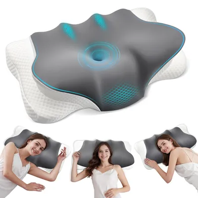 Produktbild von Ergonomisches Nackenkissen aus Memory-Schaum