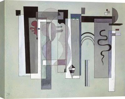 Zdjęcie produktu dla Wydruki na płótnie Wassily Kandinsky - Reunited Surfaces, 1934 - 80x60 cm