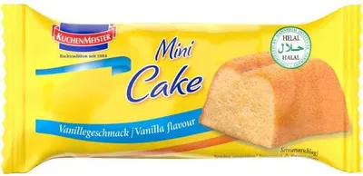 Produktbild von KuchenMeister Mini Cake Vanille 35g