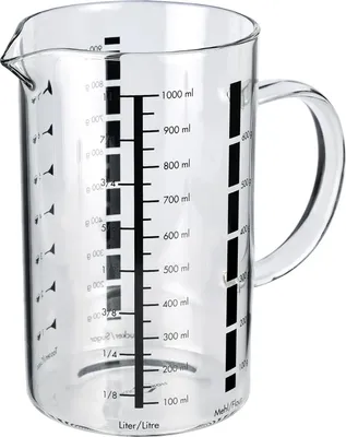 Produktbild von Küchenprofi Messbecher 1 Liter  Glas